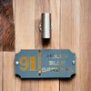 Contemporary Floating Acrylic House Sign