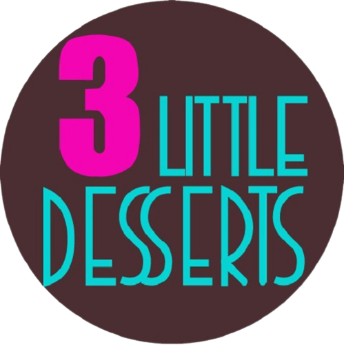 3 Little Desserts Cake Toppers Logo