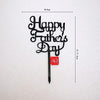 Father's Day Cake Topper Acrylic 1.5mm Thick