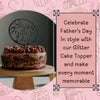 Father's Day Cake Topper Acrylic 1.5mm Thick