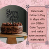 Father's Day Cake Topper Acrylic 1.5mm Thick