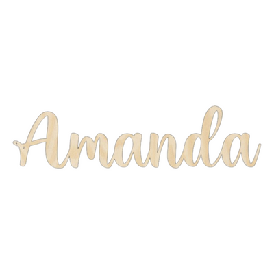 Personalised Wooden Name Sign – Perfect Baby Gift, Nursery & Events Decor