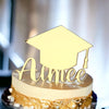 Personalised Graduation Acrylic Cake Topper