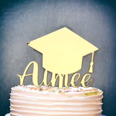 Personalised Graduation Acrylic Cake Topper