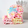 Happy Birthday Double Layer Cake Charm