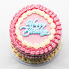 Happy Birthday Double Layer Cake Charm