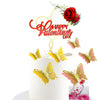 Valentine's Day Cake Topper Set