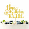 Personalised Happy Birthday Cake Topper