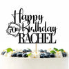 Personalised Happy Birthday Cake Topper