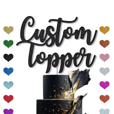 Personalized Cake Topper