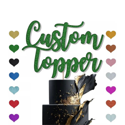 Personalized Cake Topper