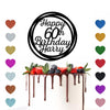 Personalised Happy Birthday Cake Topper