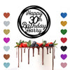 Personalised Happy Birthday Cake Topper