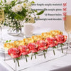 Luxury Rectangular Acrylic Floral Centerpiece Vase