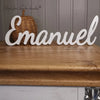 Personalised Wooden Name Sign – Perfect Baby Gift, Nursery & Events Decor