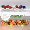 Luxury Rectangular Acrylic Floral Centerpiece Vase